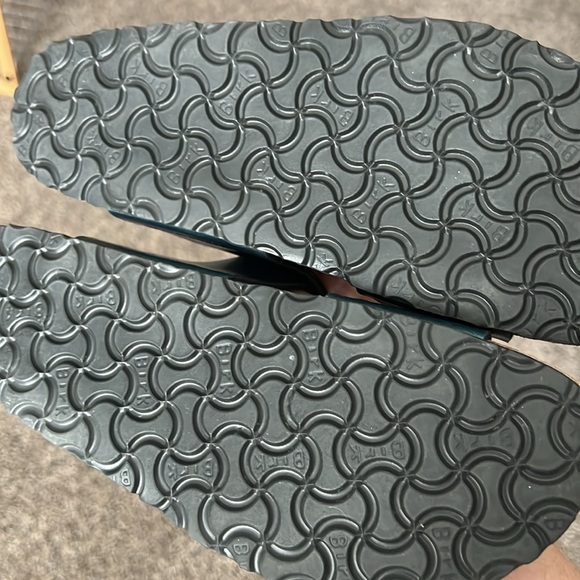 Birkenstock Metallic Green Sandals - Picture 6 of 7